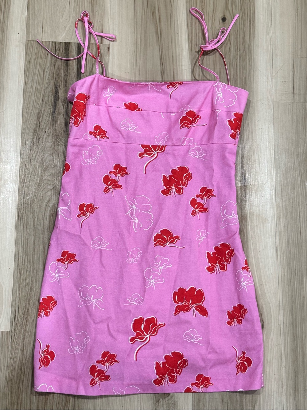 Saturdays NYC SOHO Floral Pink Mini Dress Women’s 4